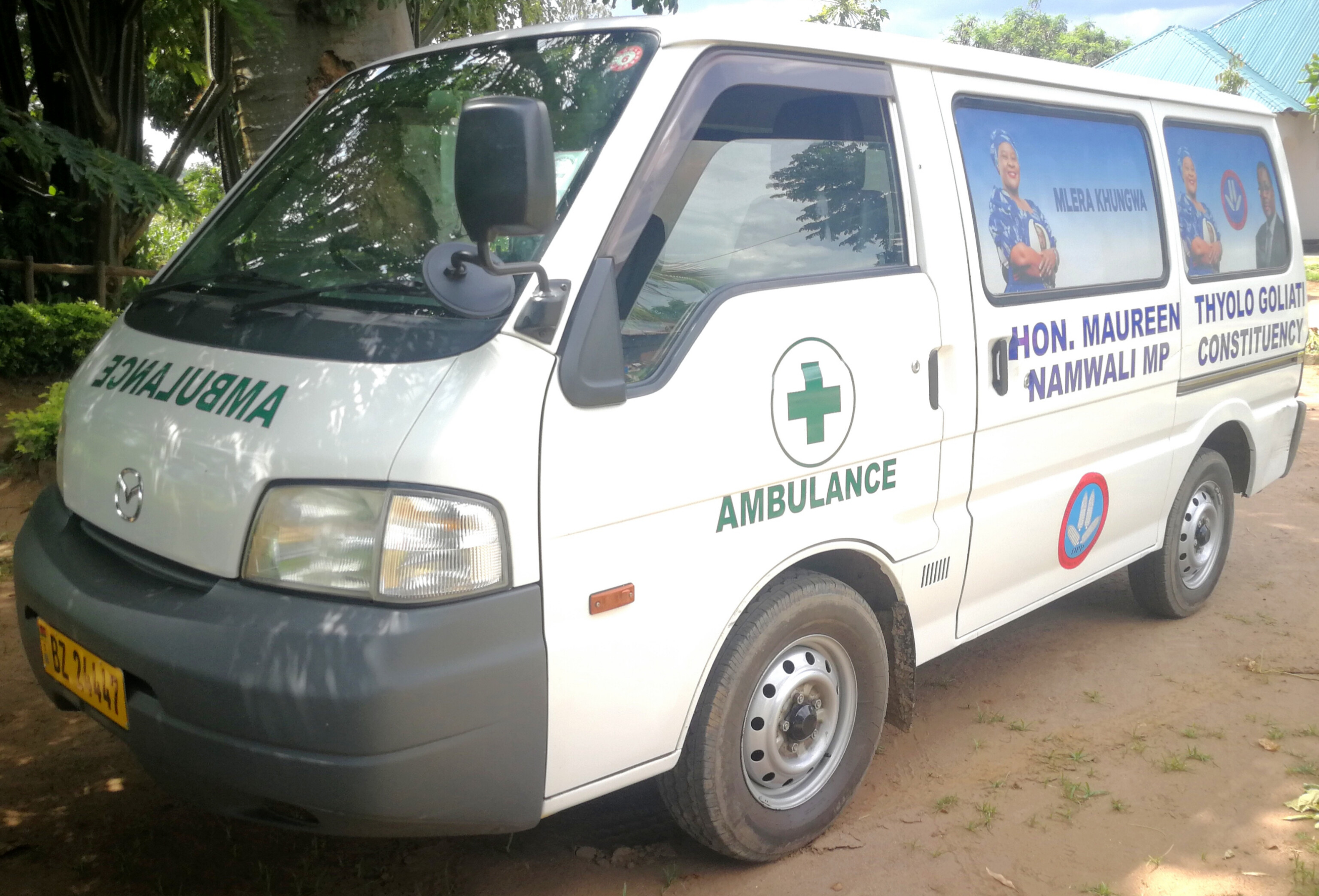 I have donated an ambulance to serve my people, fulfilling a promise of good healthcare.